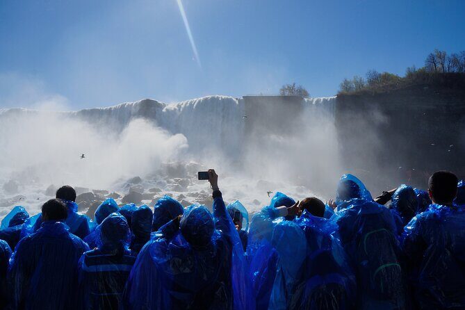Best of Niagara Falls USA Tour with Cave & Maid of the Mist Boat - Nikola Tesla statue: a neat pause before you head back