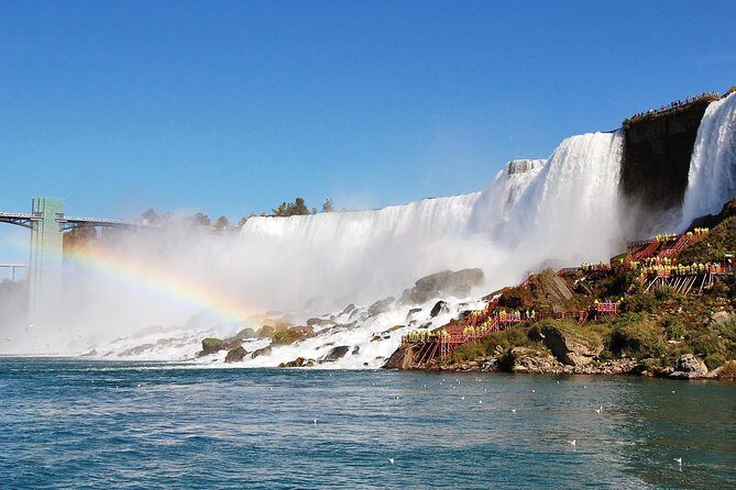 Best of Niagara Falls USA Tour with Cave & Maid of the Mist Boat - Cave of the Winds: the gorge walk that earns the trip