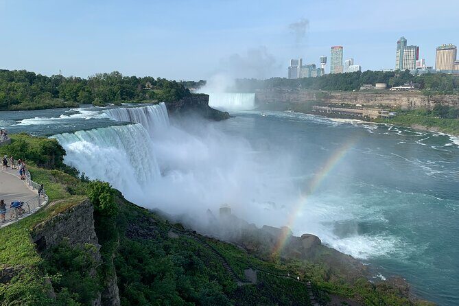 Daredevil Walking Tour with Maid of the Mist Boat Ride - Stop 2: Niagara Falls Observation Tower for quick height and photos