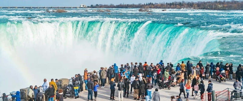 From Niagara Falls Canada Tour Boat, Lunch, Journey, Skylon - Lunch at Fallsview and your time to linger near the falls