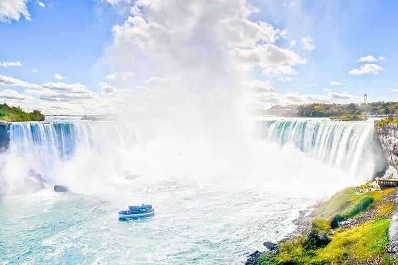 From Toronto: Niagara Falls Tour with Cruise & Maple Tasting - Skip-the-line and the main show: Niagara City Cruises or Journey Behind the Falls