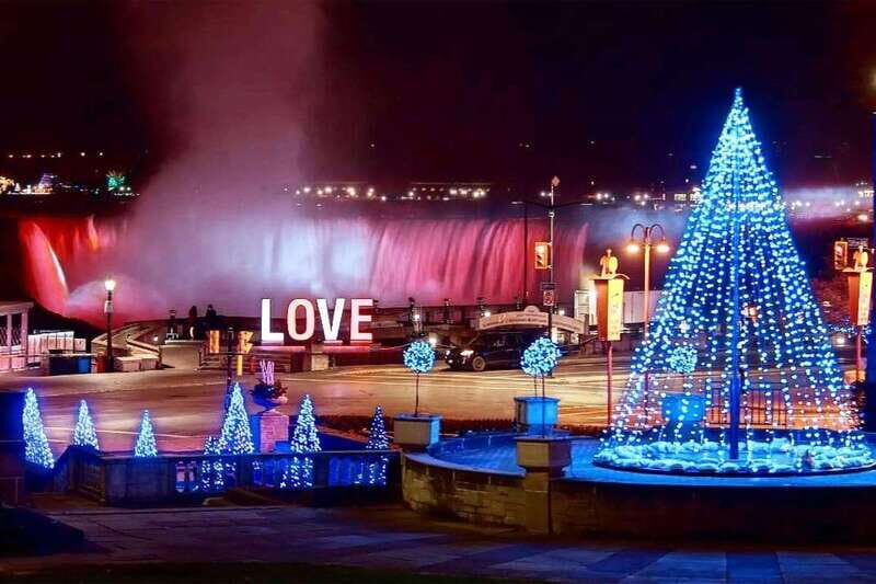 From Toronto: Winter Festival of Lights Niagara Falls Tour - Festival Time: 3 Million Lights, 75 Displays, Lots of Choices
