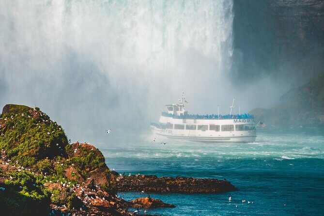 Niagara Falls Barrel Bundle Boat Ride, Cave, Trolley Ride & More - The Observation Tower and Prospect Point: big views without the climb