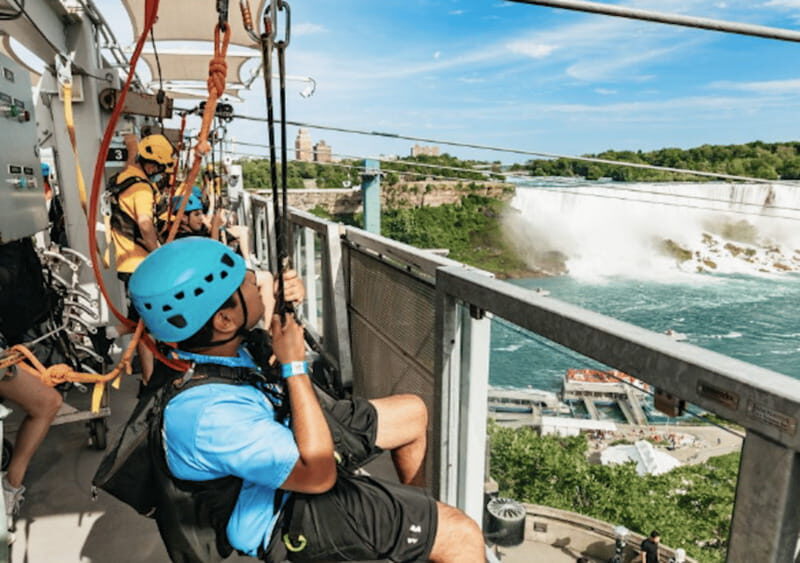 Niagara Falls, Canada: Early Bird Zip Line to The Falls - Getting There at Zipline To The Falls (Clifton Hill)
