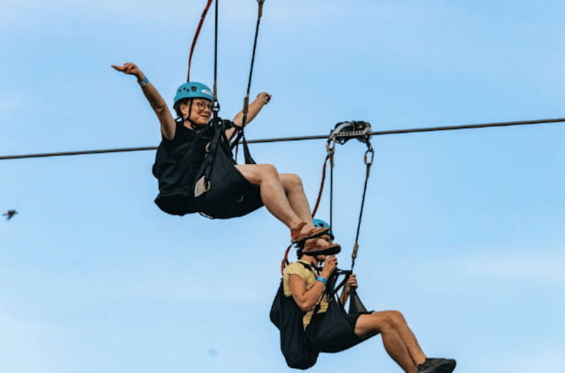 Niagara Falls, Canada: Early Bird Zip Line to The Falls - Flying Past the American Falls to the Canadian Horseshoe Falls