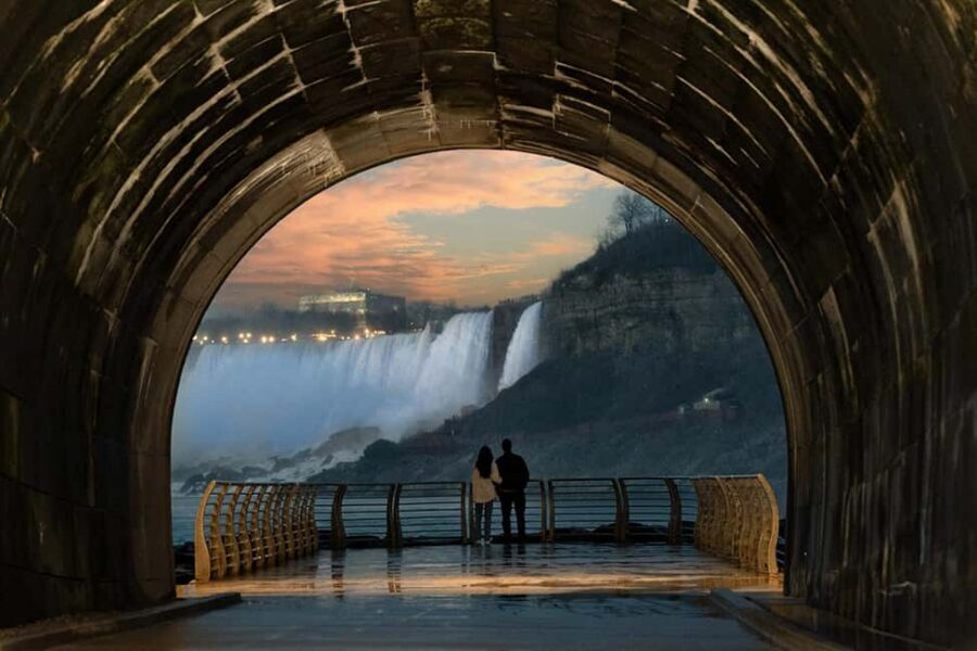 Niagara Falls: Niagara Parks Power Station & Tunnel at Night - The 2,200-foot Tailrace Tunnel walk: what it feels like
