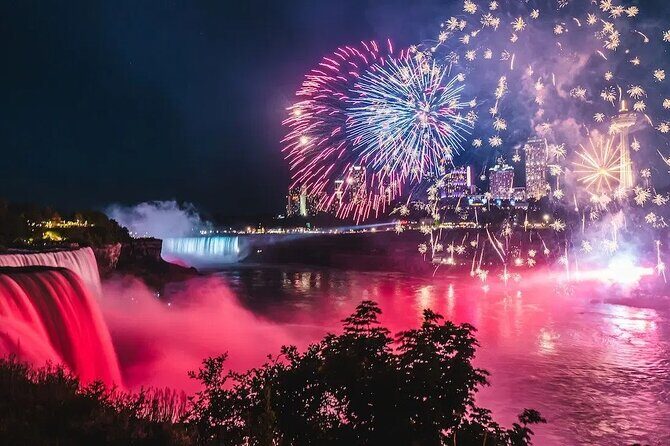 Niagara Falls Nightlight Experience with Fireworks (USA Side) - Price and value: $49.99 for guided timing, not entry tickets