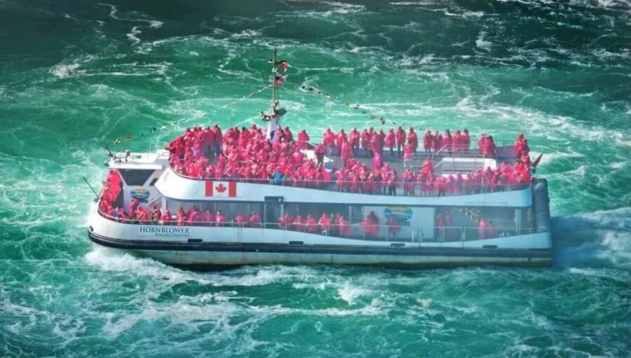 Niagara Falls: Premium Tour, Boat & Journey Behind the Falls - Niagara Whirlpool, hydroelectric power, and the stops between the big wow moments