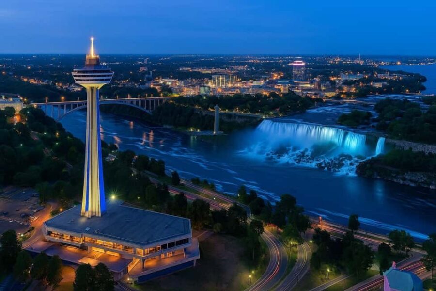 Niagara Falls: Skylon Tower, Fireworks & Walking Tour Canada - Entering Skylon Tower: The Best First Look at Niagara