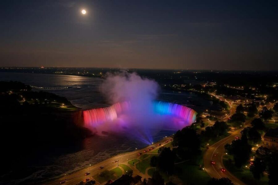 Niagara Falls: Skylon Tower, Fireworks & Walking Tour Canada - Guided Storytelling with Robby’s Time Management