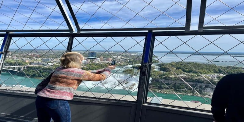 Niagara Falls Tour: Skylon, Journey Behind Falls & Boat Ride - Skylon Tower: the 520-foot view that sets your whole day