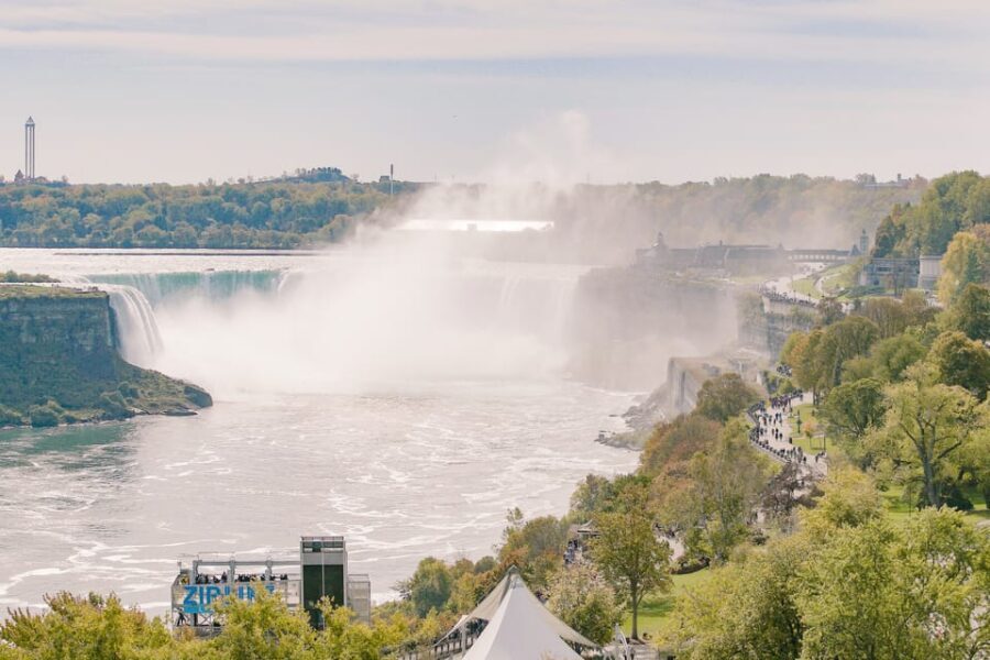Niagara Falls: US & Canada Full-Day Tour & Lunch - Journey Behind the Falls: 125 feet down into the roaring tunnels