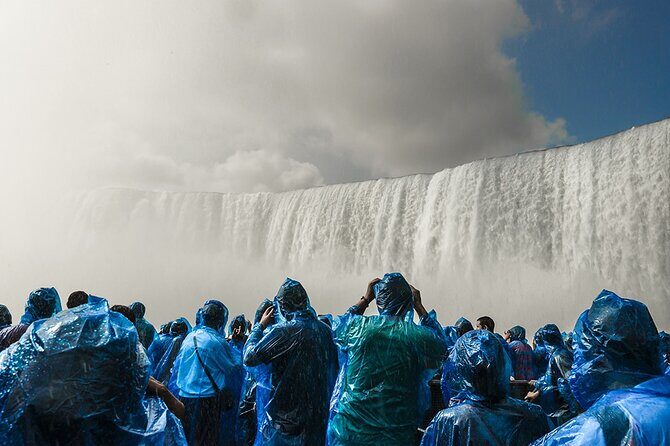 Niagara Falls USA: Boat Ride, Cave, Light Show and Fireworks - Cave of the Winds and Hurricane Park: what the poncho can’t fully fix
