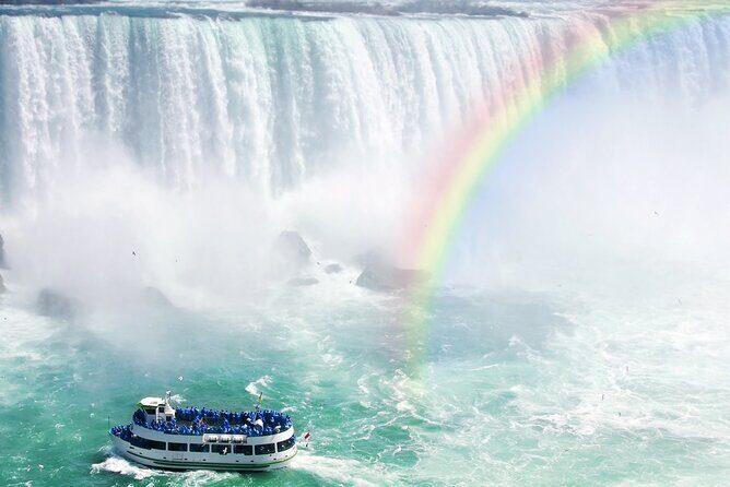 Niagara Falls USA: Boat Ride, Cave, Light Show and Fireworks - Luna Island: the small stop with a big story