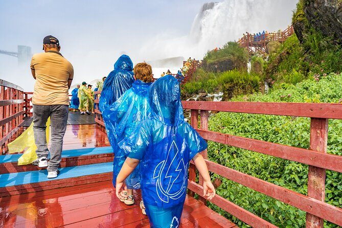 Niagara Falls USA & Canada Tour with Cave, Boat Ride & Skylon - Cave of the Winds and the Hurricane Deck: how to plan for the wet part