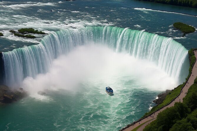Niagara Falls, USA Side: Maid of the Mist Boat Ride, Walking Tour - Niagara Falls State Park walk: Hennepin Rock to Prospect Point
