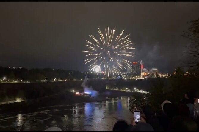 Niagara USA Side Rainbow Illumination and Fireworks Walking Tour - Niagara Falls at 9pm: why this tour feels like a mini night out