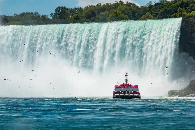 Toronto Airport to Niagara Falls Tour, Boat Ride and Journey - Optional Niagara City Cruises Boat Ride: The Closest-Up Choice